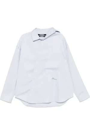 Jacquemus Heren, Overhemden, Grijs, Maat: M Katoen