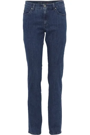 C.ro Dames, Jeans, Blauw, Maat: S Denim