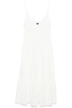 Ralph Lauren Dames, Jurken, Wit, Maat: 3XS Zijde