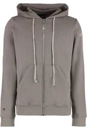 Rick Owens Heren, Sweatshirts & Hoodies, Bruin, Maat: 2XL Katoen