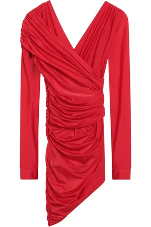 Balenciaga Dames, Jurken, Rood, Maat: XS Jersey