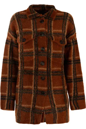 Pinko Dames, Jassen, Bruin, Maat: XS