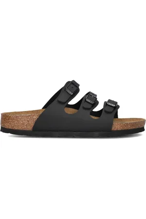 Birkenstock Dames, Schoenen, Zwart, Maat: 37 EU Leer