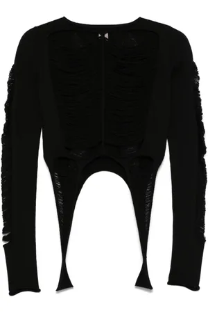 Rick Owens Dames, Truien, Zwart, Maat: M