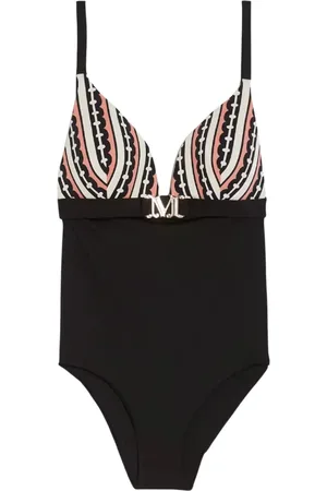 Max Mara Dames, Badkleding, Zwart, Maat: 75C EU Polyamide