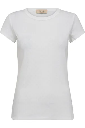 Mos Mosh Dames, Tops, Wit, Maat: XL Katoen