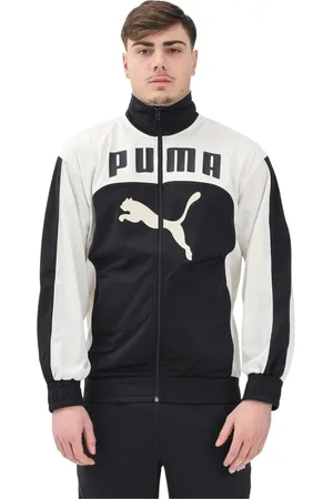 PUMA Heren, Sweatshirts & Hoodies, Zwart, Maat: S Poliester