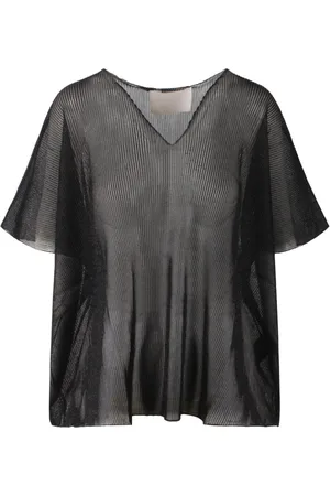 CIRCUS HOTEL Dames, Blouses & Shirts, Zwart, Maat: M Polyamide