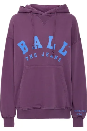 Ball Dames, Sweatshirts & Hoodies, Paars, Maat: XS
