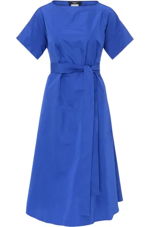 Max Mara Dames, Jurken, Blauw, Maat: XS