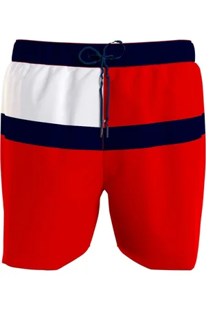 Tommy Hilfiger Heren, Korte broeken, Veelkleurig, Maat: XL Nylon