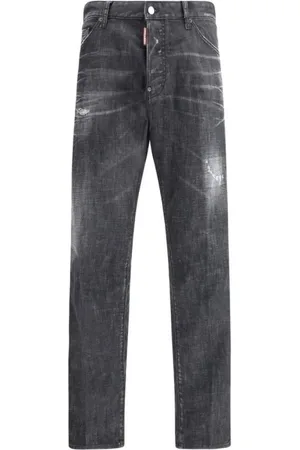 Dsquared2 Heren, Broeken, Zwart, Maat: 3XL