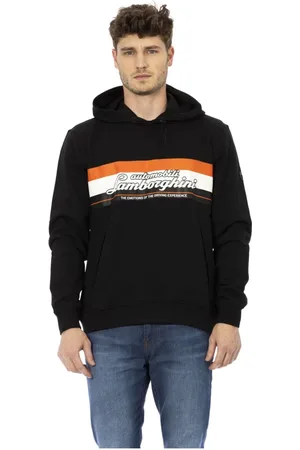 AUTOMOBILI LAMBORGHINI Heren, Sweatshirts & Hoodies, Zwart, Maat: M