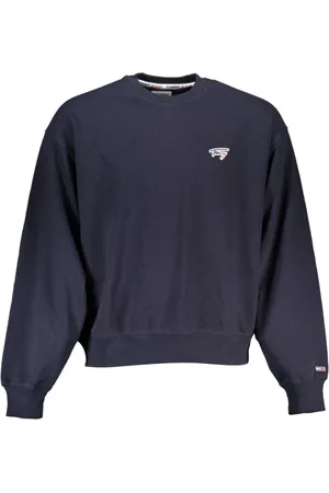 Tommy Hilfiger Heren, Sweatshirts & Hoodies, Blauw, Maat: L Katoen