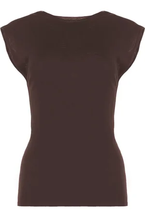 Serafini Dames, Tops, Bruin, Maat: 2XS Polyamide