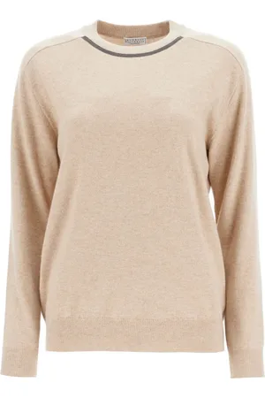 Brunello Cucinelli Dames, Truien, , Maat: XL Kasjmier