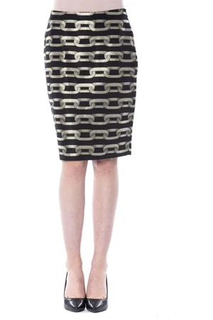 Byblos Dames, Rokken, Zwart, Maat: XS
