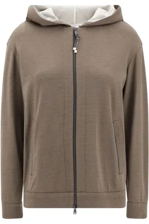 Brunello Cucinelli Dames, Sweatshirts & Hoodies, , Maat: XL Katoen