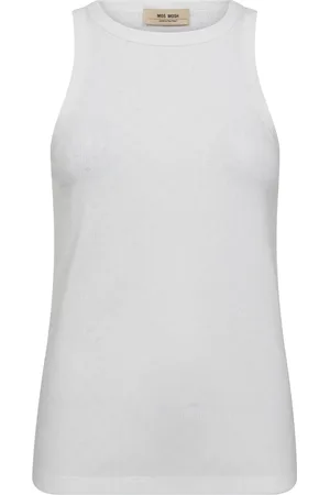 Mos Mosh Dames, Tops, Wit, Maat: M Katoen