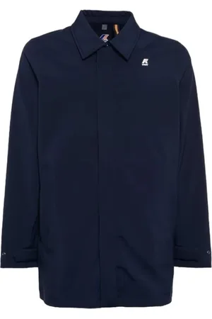 K-Way Heren, Jassen, Blauw, Maat: M Nylon