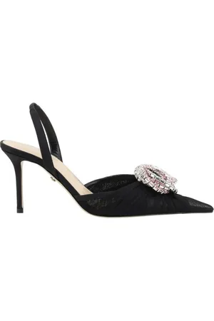 Mach & Mach Dames, Schoenen, Zwart, Maat: 36 1/2 EU Polyamide