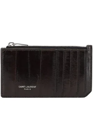 Saint Laurent Heren, Accessoires, Zwart, Maat: ONE Size Leer