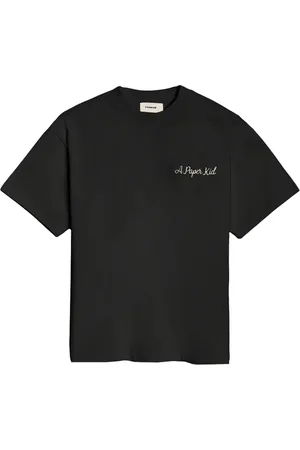 A PAPER KID Heren, Tops, Zwart, Maat: S