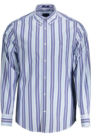 GANT Heren, Overhemden, Blauw, Maat: S