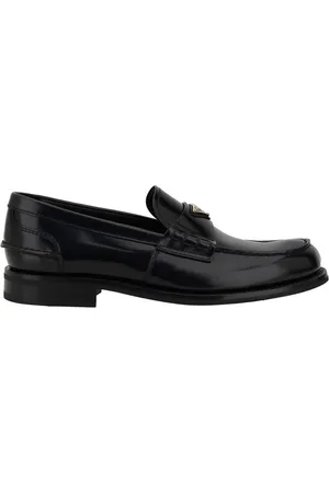 Prada Heren, Schoenen, Zwart, Maat: 39 1/2 EU