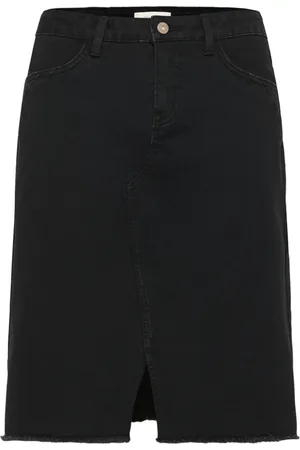 Cream Dames, Rokken, Zwart, Maat: M Denim