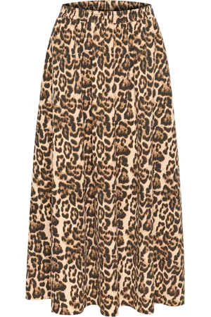Kaffe Dames, Rokken, Bruin, Maat: S