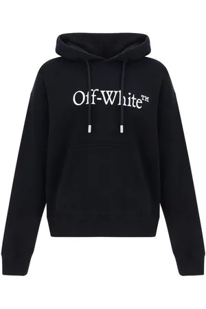 OFF-WHITE Heren, Sweatshirts & Hoodies, Zwart, Maat: S Katoen
