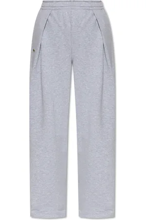 Lacoste Dames, Broeken, Grijs, Maat: XS Katoen
