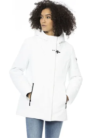 BALDININI Dames, Jassen, Wit, Maat: 2XL Poliester