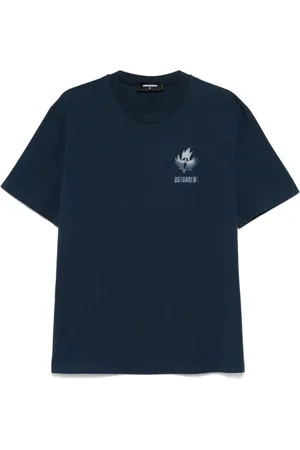 Dsquared2 Heren, Tops, Blauw, Maat: S