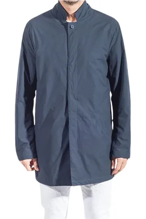 PEOPLE OF SHIBUYA Heren, Mantels, Blauw, Maat: 2XL