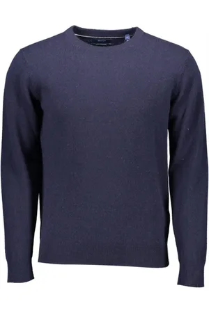 GANT Dames, Truien, Blauw, Maat: 2XL Wol