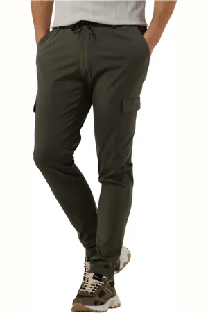 Genti Heren, Broeken, Groen, Maat: 3XL