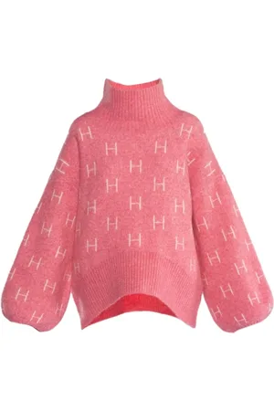 Hest Hést, Dames, Truien, Roze, Maat: L Wol