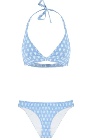 MC2 SAINT BARTH Dames, Badkleding, Blauw, Maat: L Leer