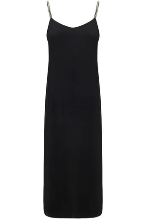 Lanvin Dames, Jurken, Zwart, Maat: 2XS Poliester