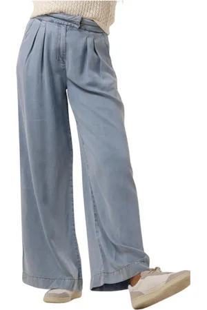 Aaiko Dames, Broeken, Blauw, Maat: S