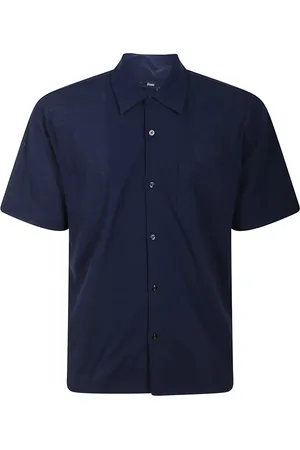 HERNO Heren, Overhemden, Blauw, Maat: XL Katoen