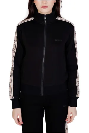 Guess Dames, Sweatshirts & Hoodies, Zwart, Maat: S