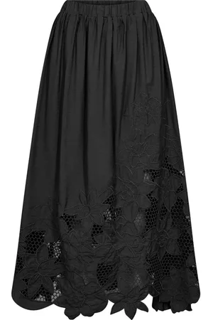 Mos Mosh Dames, Rokken, Zwart, Maat: XS Viscose