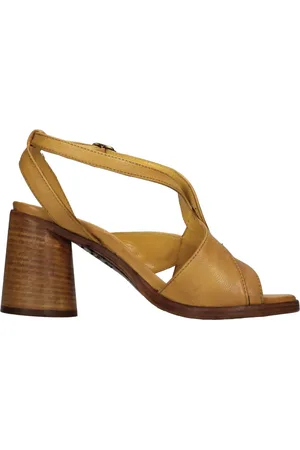 HUNDRED 100 Dames, Schoenen, Geel, Maat: 37 EU Leer