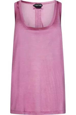 Tom Ford Dames, Tops, Roze, Maat: 4XS Zijde
