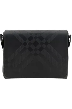 Burberry Heren, Tassen, Zwart, Maat: ONE Size Leer