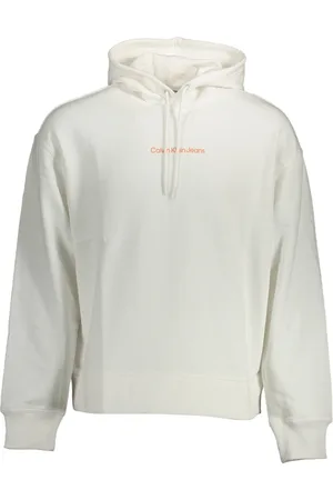 Calvin Klein Heren, Sweatshirts & Hoodies, Wit, Maat: M