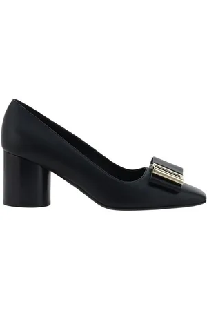 Salvatore Ferragamo Dames, Schoenen, Zwart, Maat: 40 1/2 EU